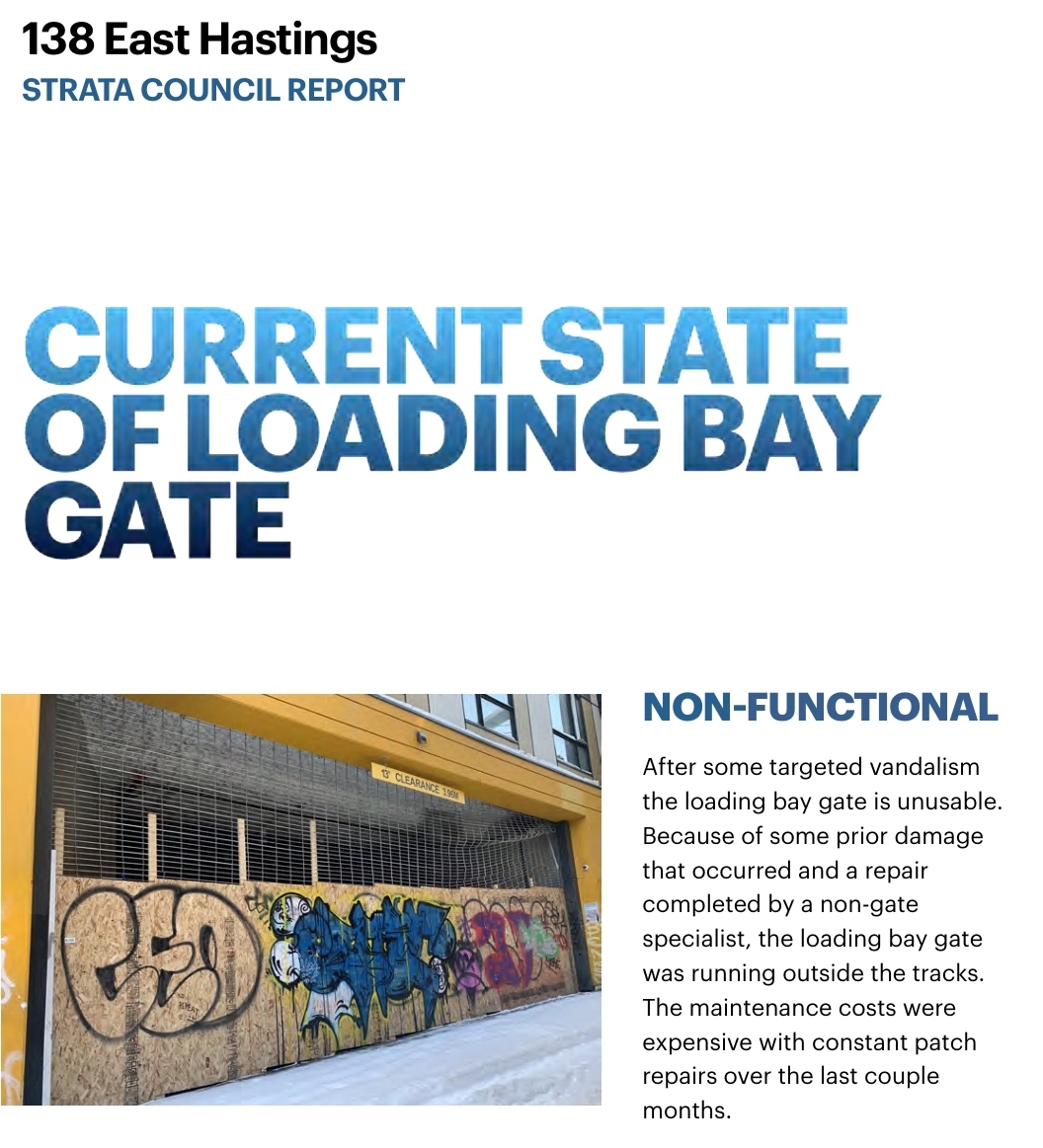 Loading Bay Gate — Damage Report
